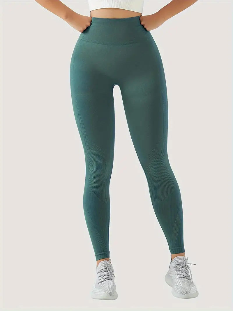 Define Scrunch Seamless Leggings Dark Green