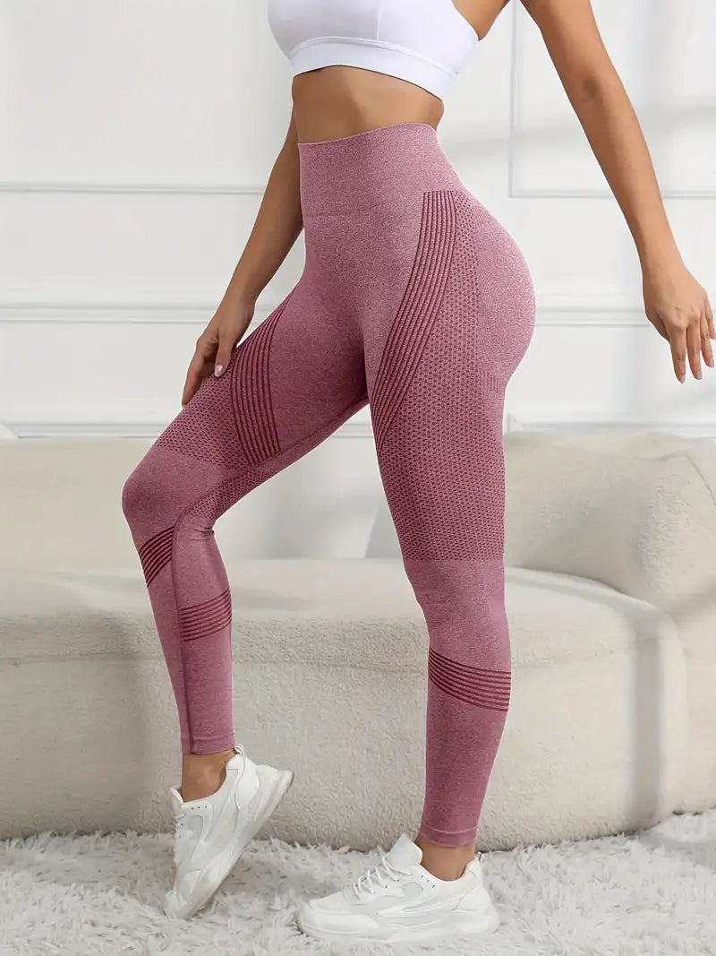 Evolution Seamless Leggings Burgundy