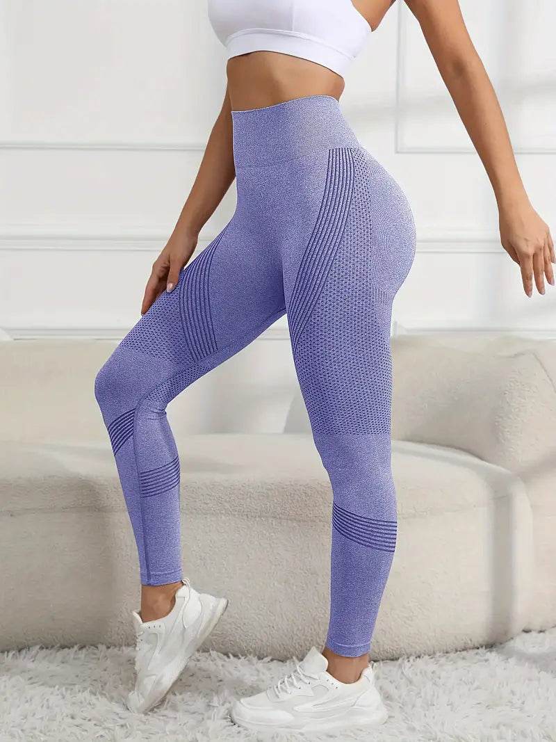 Evolution Seamless Leggings Dark Violet