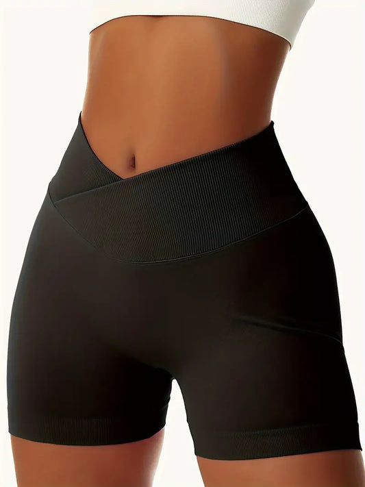 Define Scrunch Seamless Shorts Black