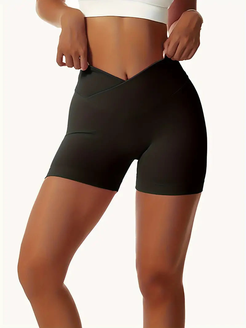 Define Scrunch Seamless Shorts Black