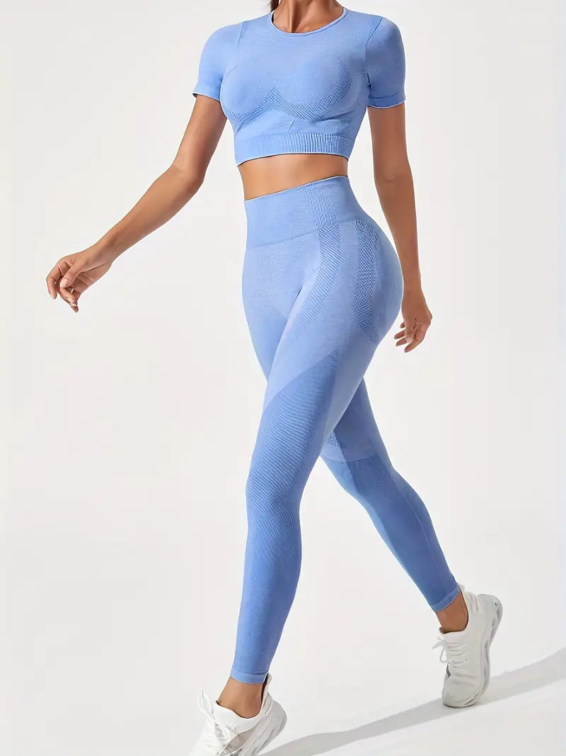 EmpowerFit Ensemble 2-Piece Lake Blue