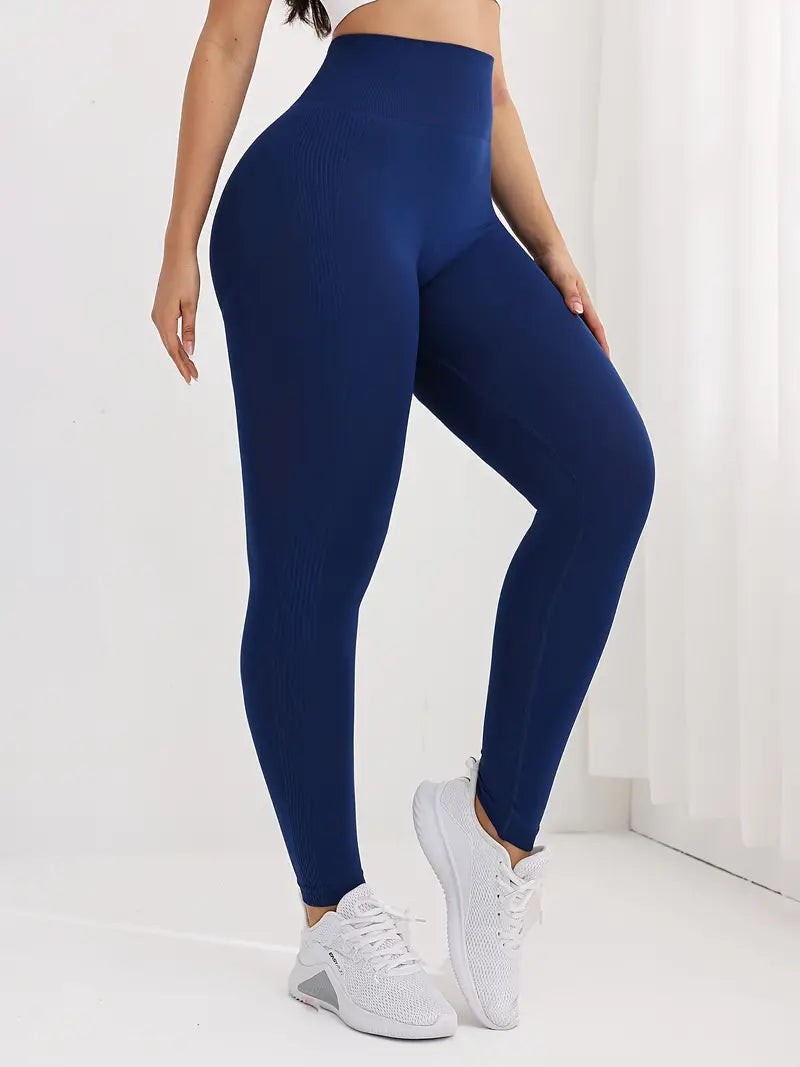 Motion Seamless Leggings Light Navy Blue