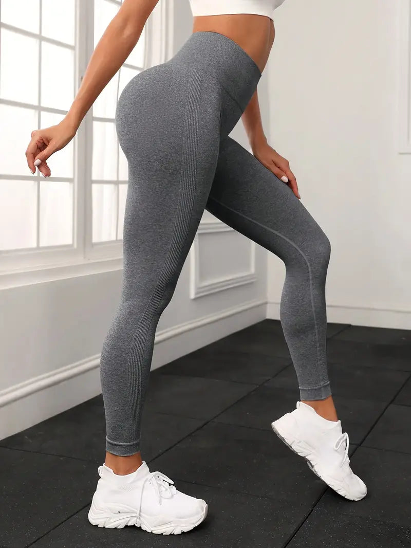 Power Seamless Leggings Light Grey