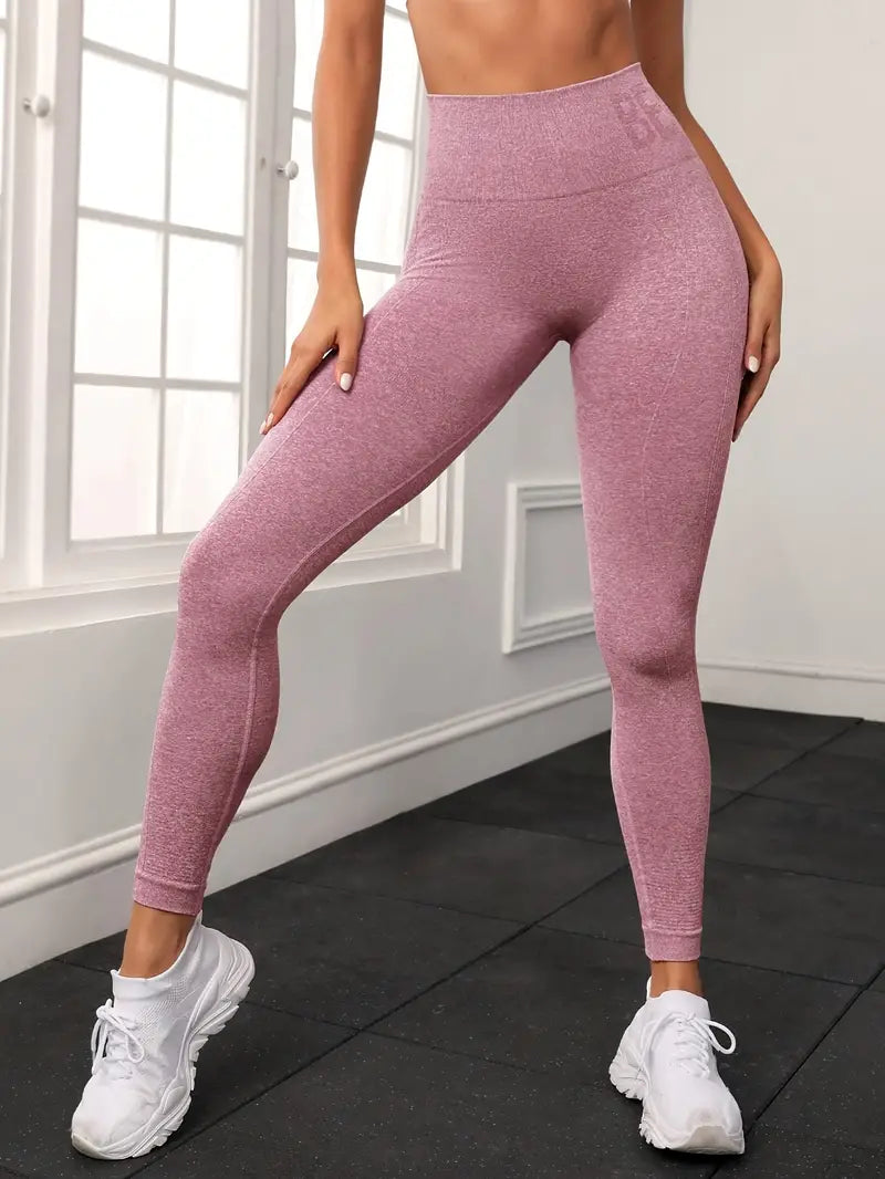 Power Seamless Leggings Salmon