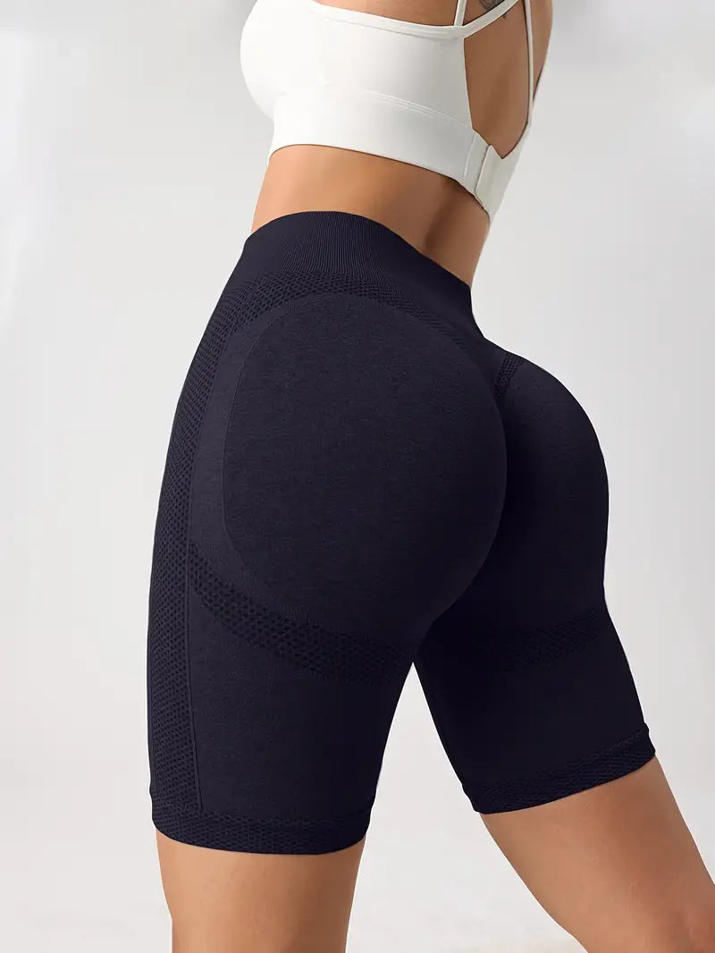 Power Seamless Shorts Black