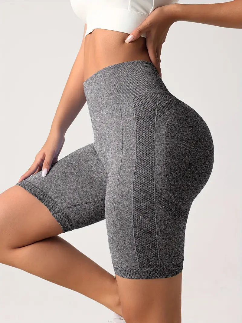 Power Seamless Shorts Grey