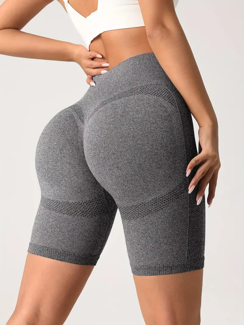 Power Seamless Shorts Grey